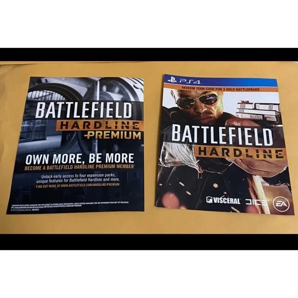 Battlefield Hardline (Sony PlayStation 4, 2015)